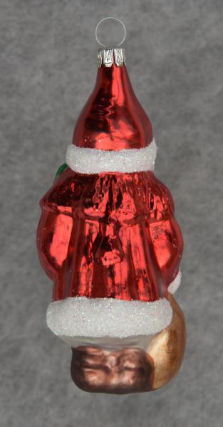 Weihnachtsmann mit Bär